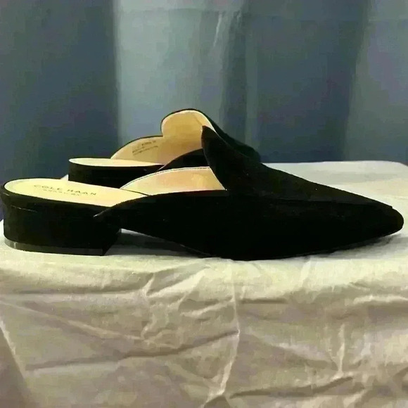 Cole Haan Black Suede Miles - Picture 5 of 7